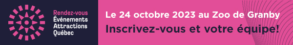 Inscrivez-vous au Rendez-vous Événements Attractions Québec au Zoo de Granby le 24 octobre 2023